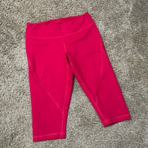 Zella live in cropped Capri hot pink size medium pu - Picture 1 of 4